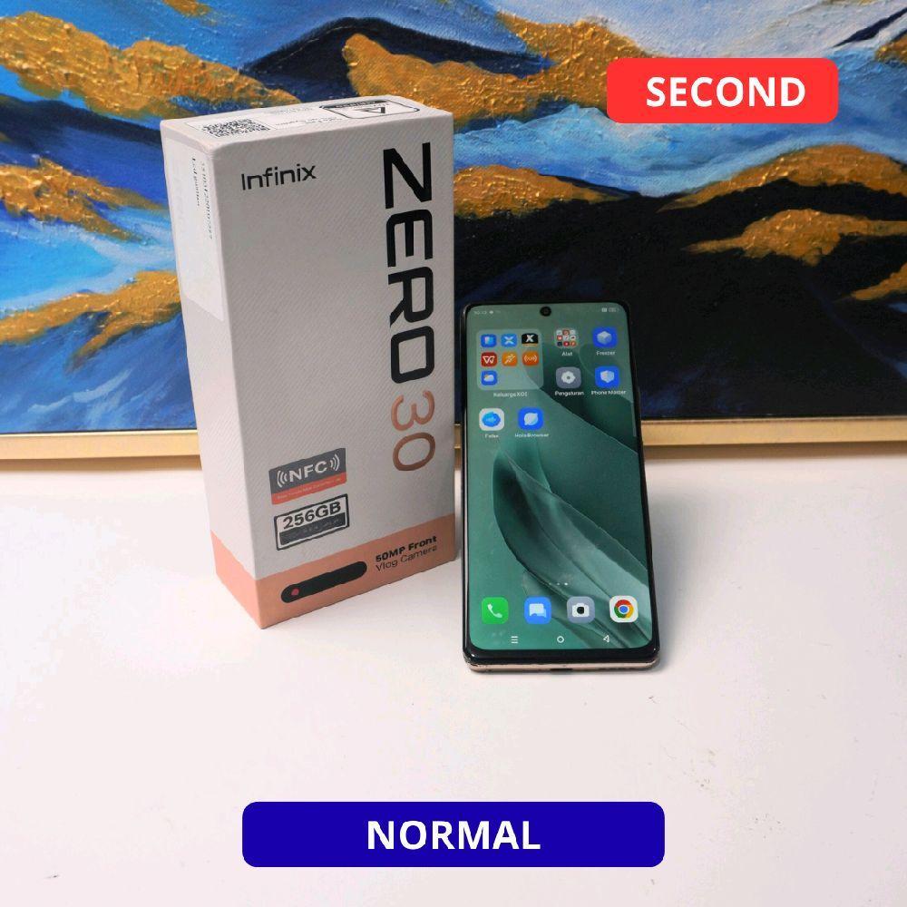 INFINIX ZERO 30 8/256 GB (4G) HP SECOND ORIGINAL SINAR MUTIARA CELL
