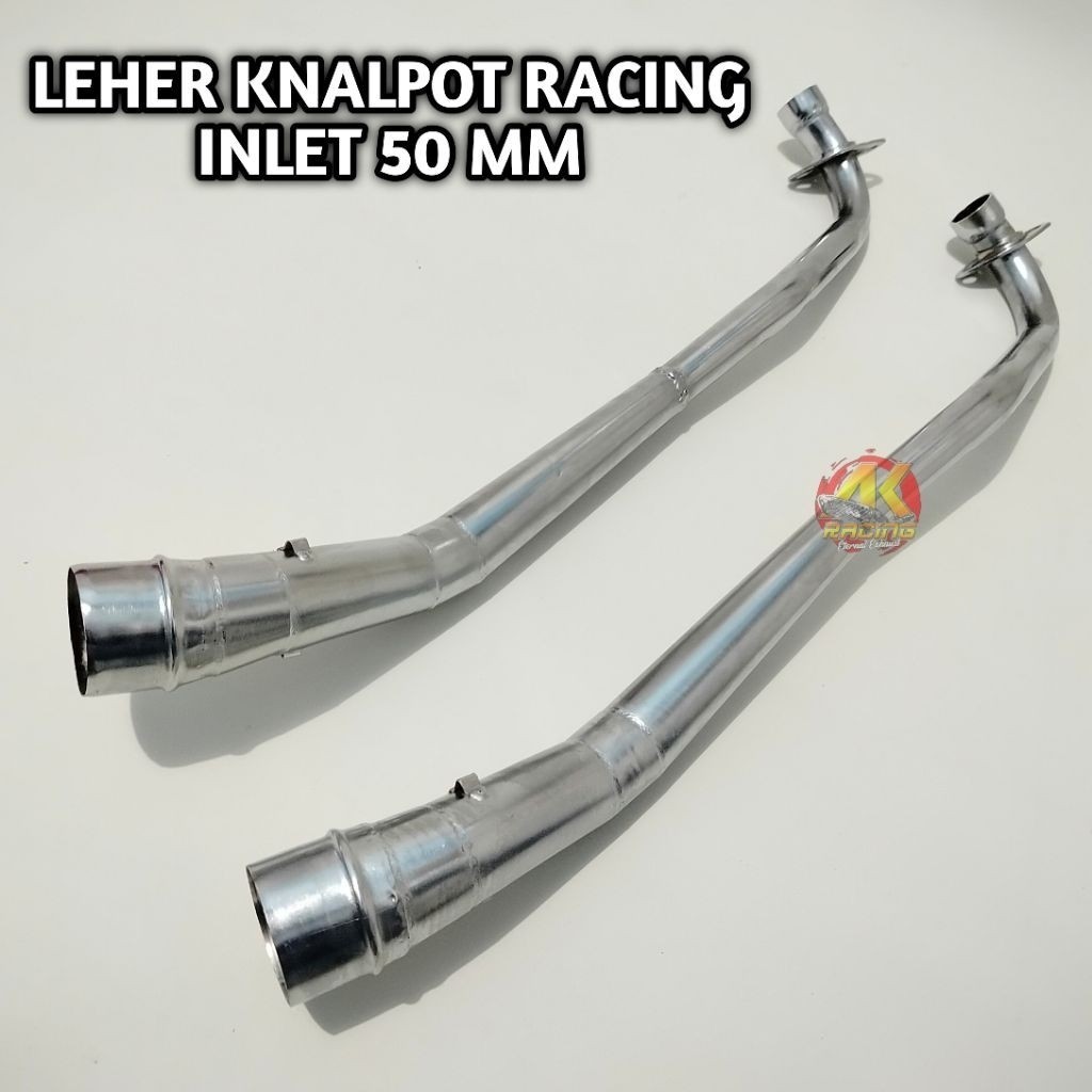 LEHERAN KNALPOT RACING Inlet 50 mm Leheran Knalpot Racing Supra Jupiter Vega R ZR Supra fit Supra x1