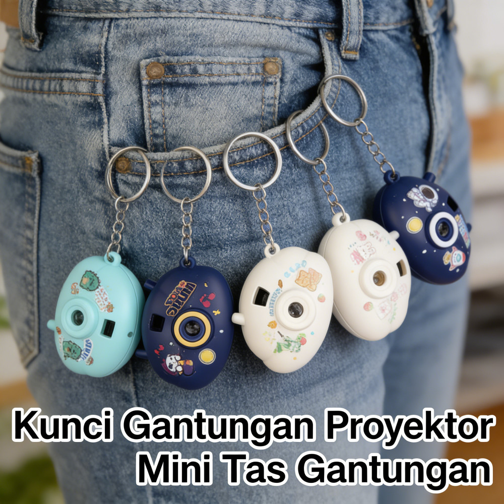 Kunci Tas Gantungan Mini Proyektor Proyektor
