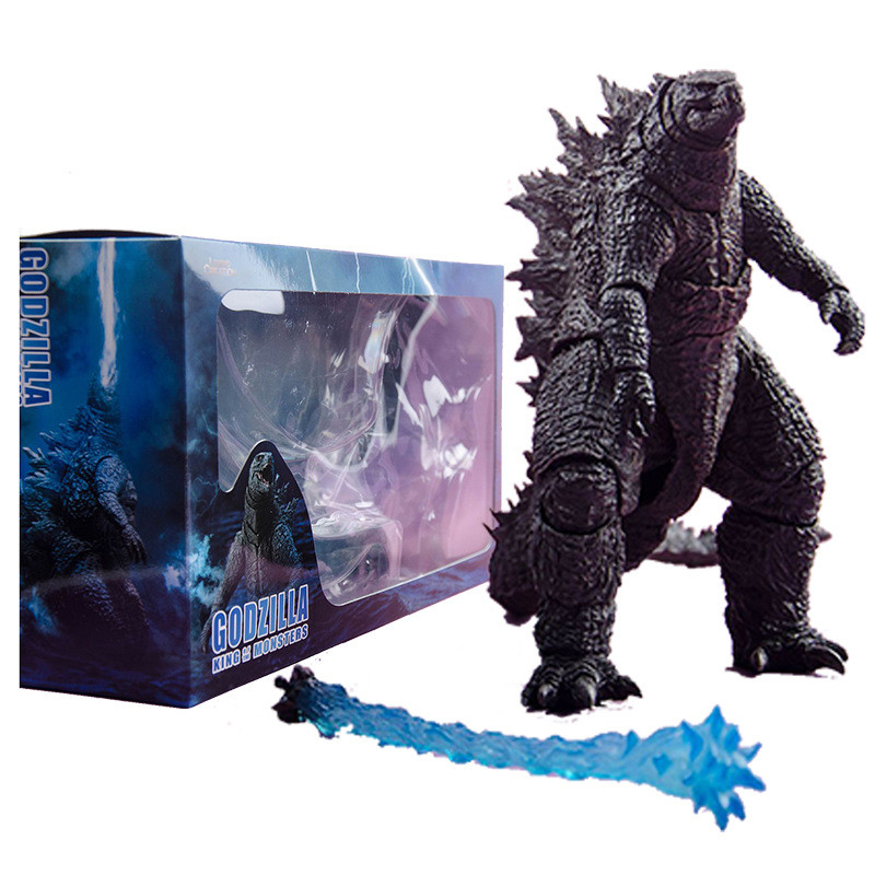 Boxed 2019 Movie Etion Godzilla SHM Action Figure PVC Model Statue Toys doll Desk Decor Ornament Col