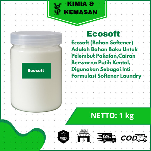 Ecosoft 1kg / Bahan Softener / Bahan Pelembut Pakaian