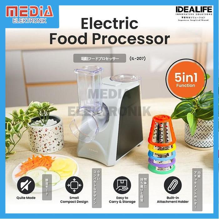 FOOD PROCESSOR ELEKTRIK IDEALIFE IL207