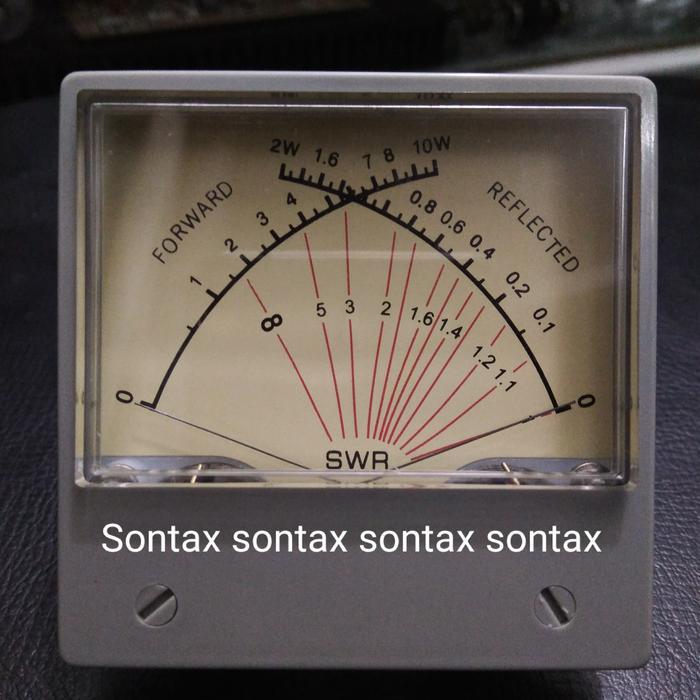 SCelectro sz-70 vu meter panel dual swr forward reflected vswr watt power