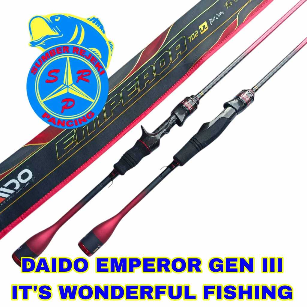 Joran Daido Emperor pro series Gen lll 662.702 spinning & Bait casting