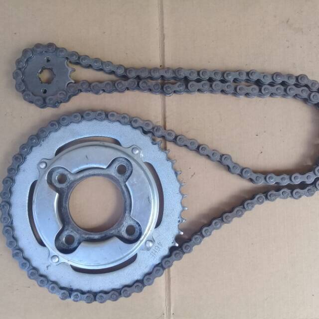 GEAR GIR SET RANTAI GIR DEPAN GIR BELAKANG HONDA GL PRO GL MAX GL PRO NEOTECK SECOND