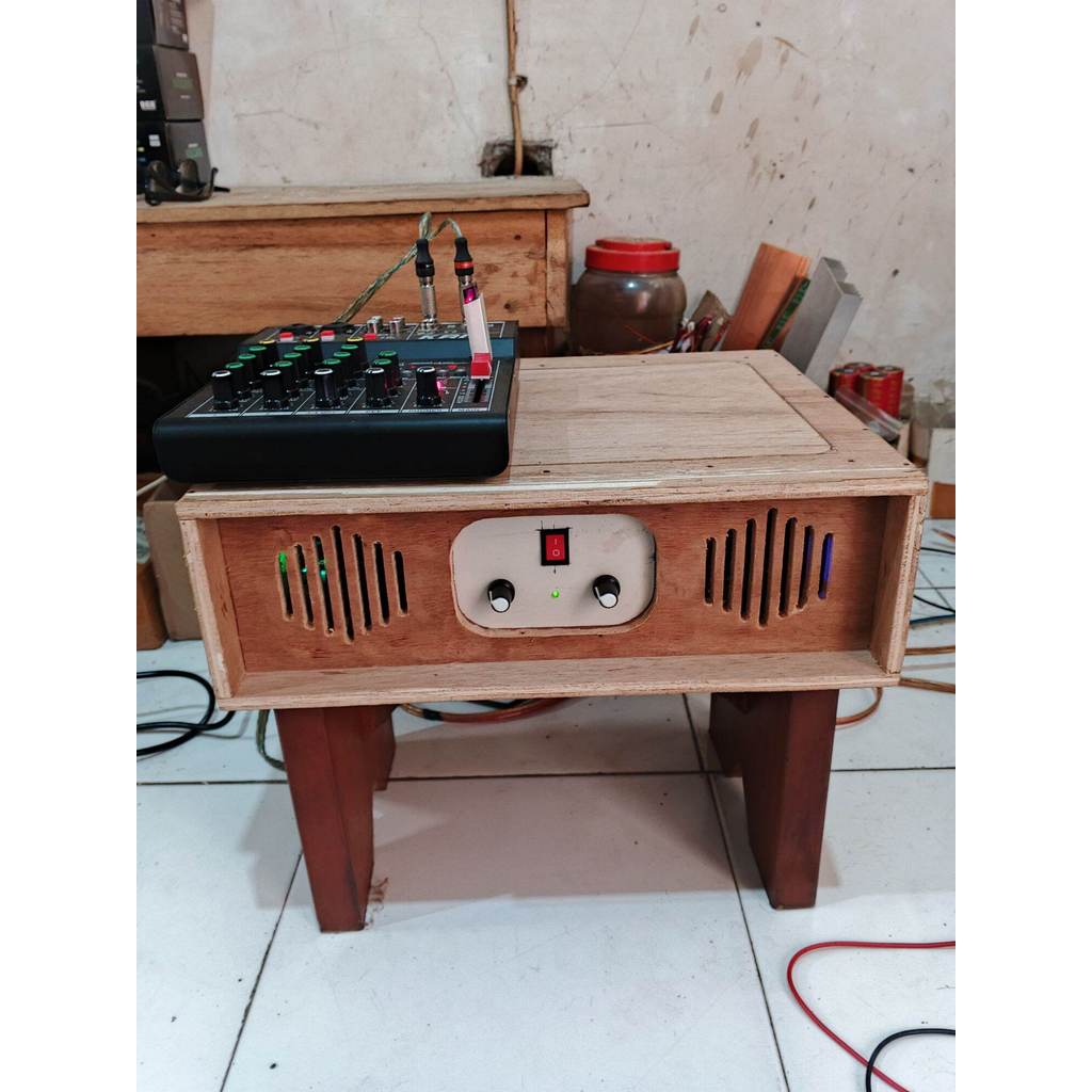 POWER 2 CHANEL 10A + MIXER 4 CHANEL