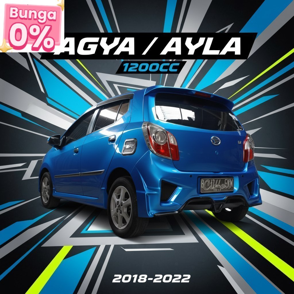 bumper BODYKIT NEW AGYA 2018 2019 2020 2021 2022 CUSTOM BODY KIT NEW AYLA GRADE-A