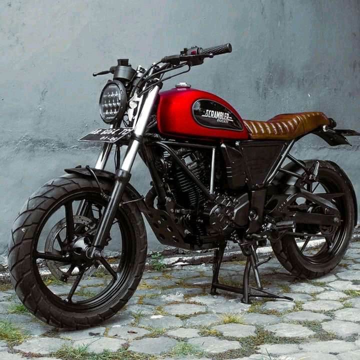 JOK MOTOR SCRAMBLER MOTOR CUSTOM SCRAMBLER XSR EXLUSIVE