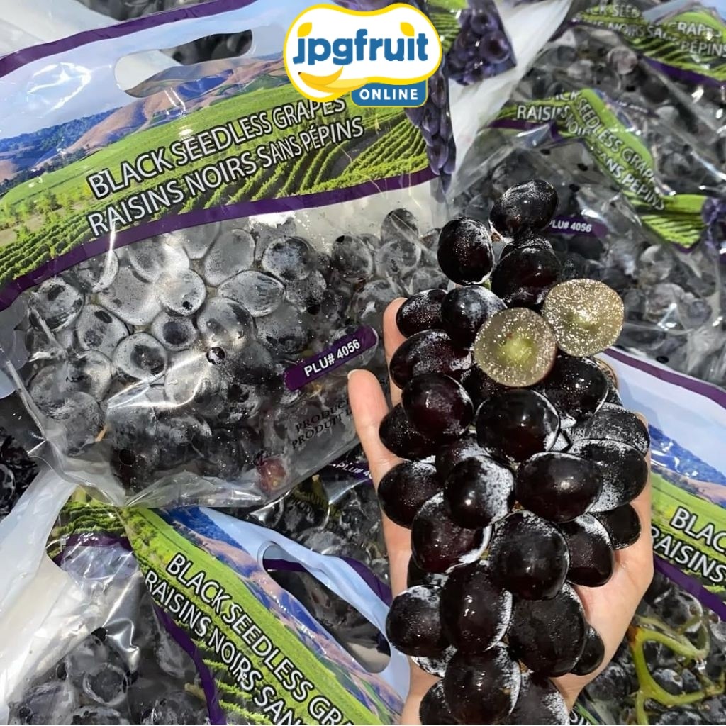 [Instan] Anggur Autumn Royal Anggur Hitam Manis