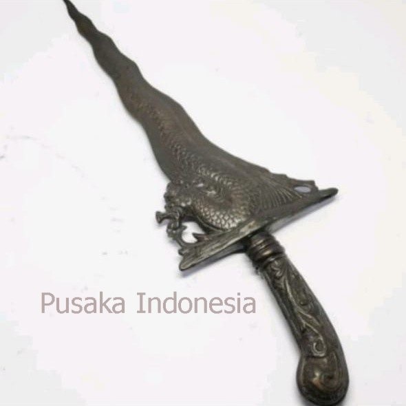 Keris Naga Sasra Nogo Sosro Kuningan Hitam Besar Dijamin Paling Murah Seindonesia PI8776