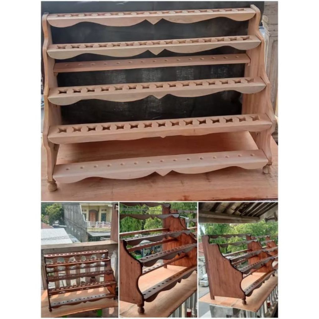 Jagrak keris tmbk keris bethok lubang besar NR33