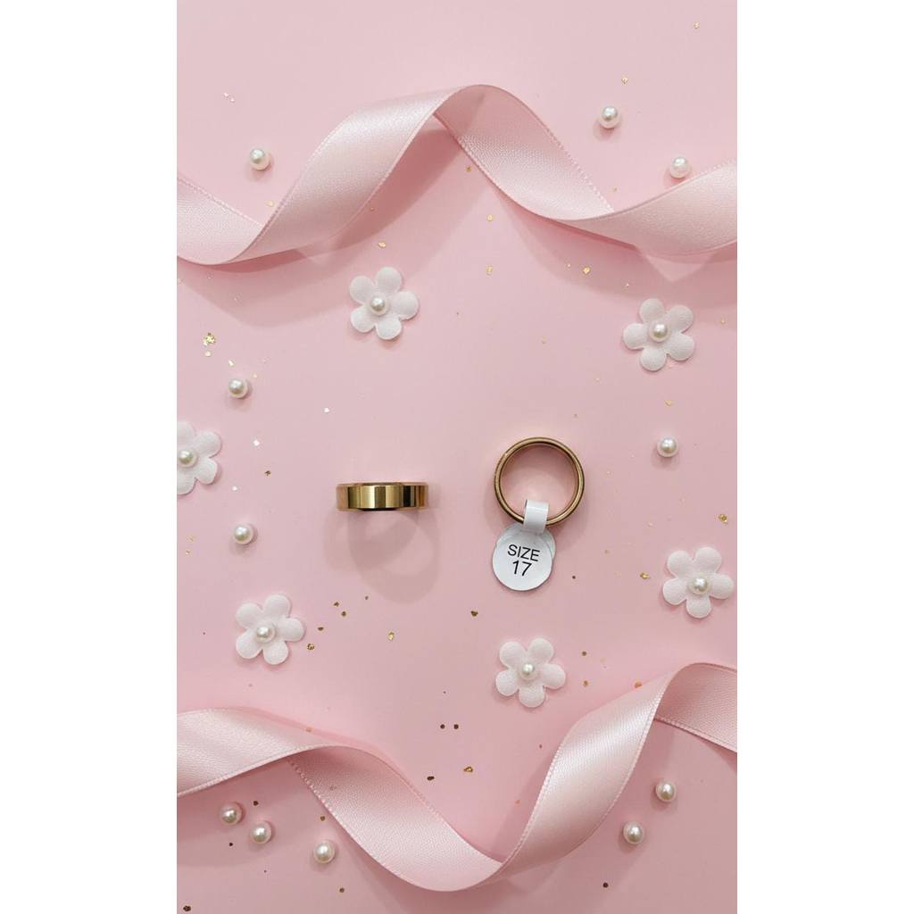 CINCIN WANITA ATAU PRIA EMAS POLOS PS