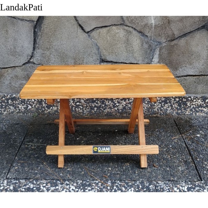Penawaran Terbatas Dampar/ Rehal/ Rekal/ Meja Lipat Kayu Jati dan LZN7