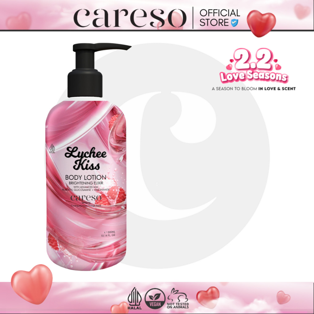 CARESO - Body Lotion - Lychee Kiss 300ML