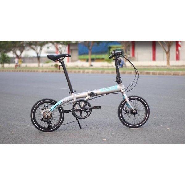 Sepeda Lipat Folding Bike 16 Dahon Ion Chicago - Silver