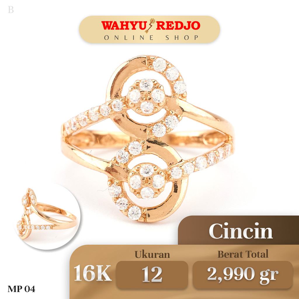 Cincin Emas 16K Wahyu Redjo CC-16K-30478259