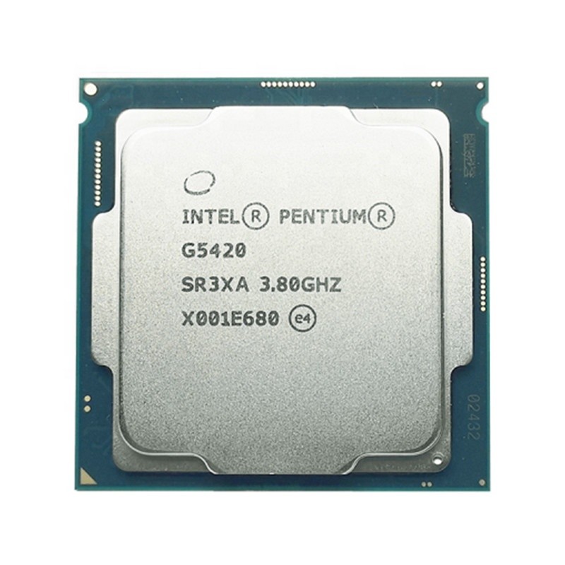 INTEL Pentium G5420 38GHz DualCore QuadThread CPU Processor 4M 54W 58W LGA 1151