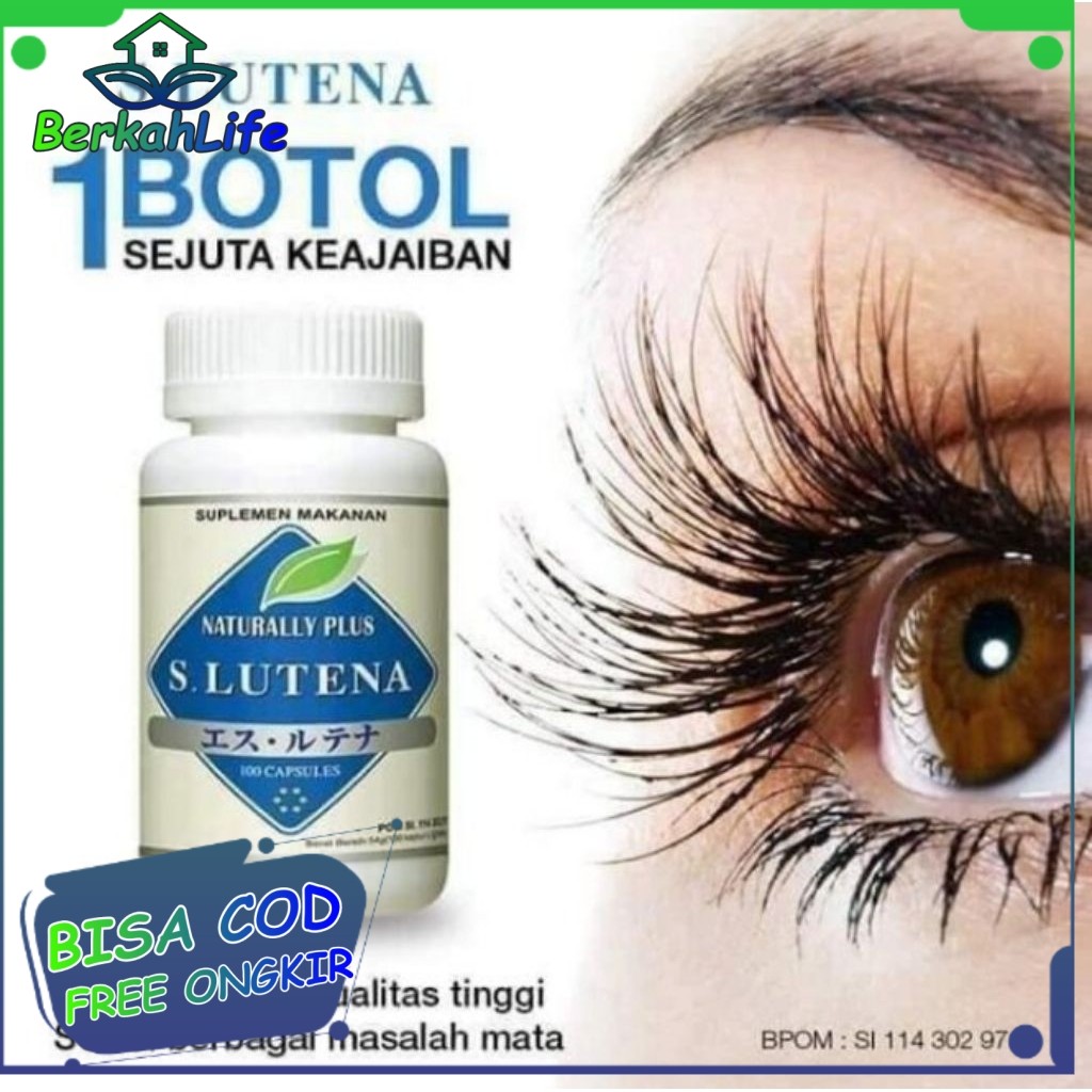 Suplemen Super Lutena Suplemen Kesehatan Mata Suplemen Kesehatan Perawatan Mata S.LUTENA Asli Japan 
