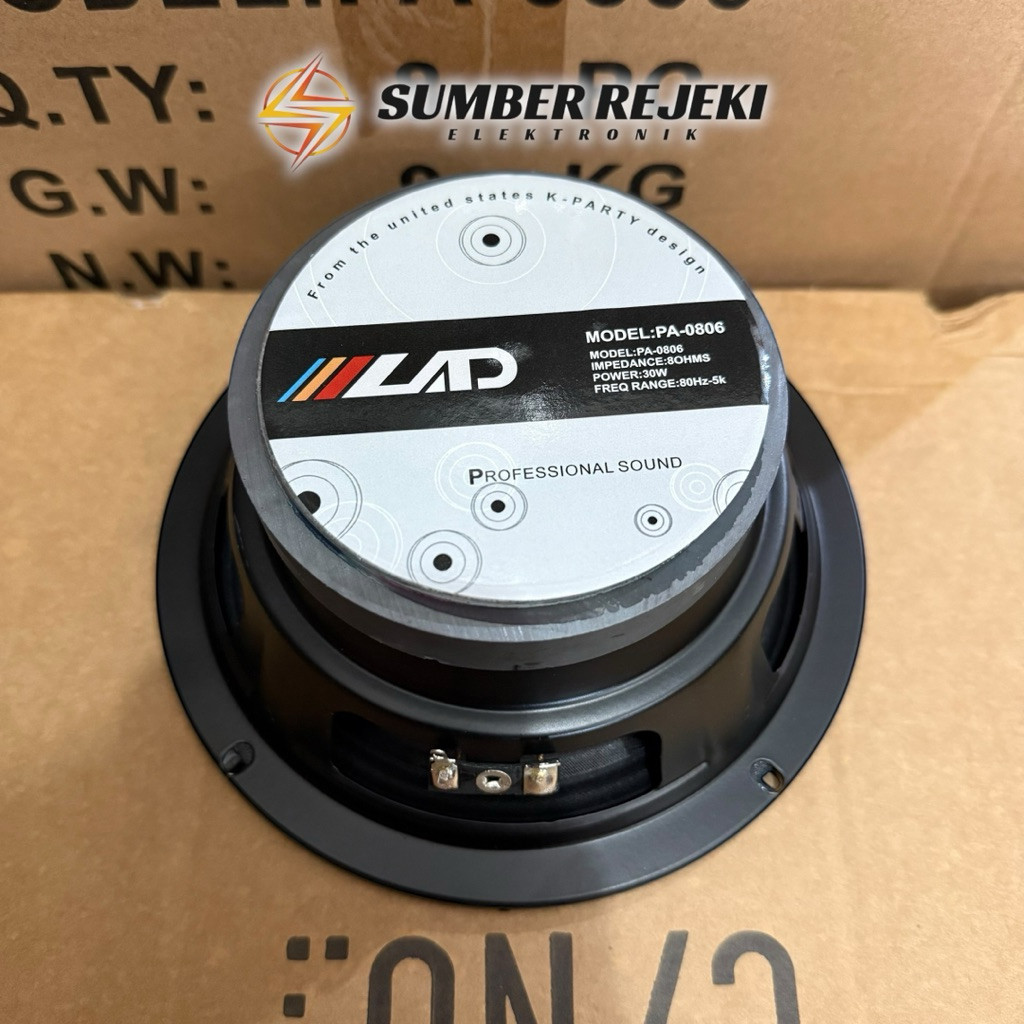 Speaker LAD 6inch Middle PA 0806