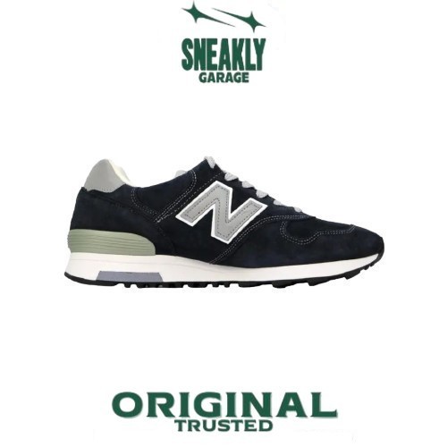 Sepatu J. Crew x New Balance 1400 Navy Blue  Sneakers Unisex