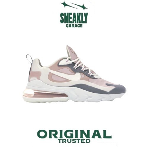 Sepatu Nike Air Max 270 React Plum Chalk Stone  Sneakers Unisex