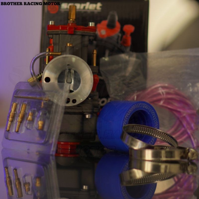 ( ORIGINAL) Carburetor Karburator Karbu Scarlet PWK 24 26 28 30 32 34 Black Series