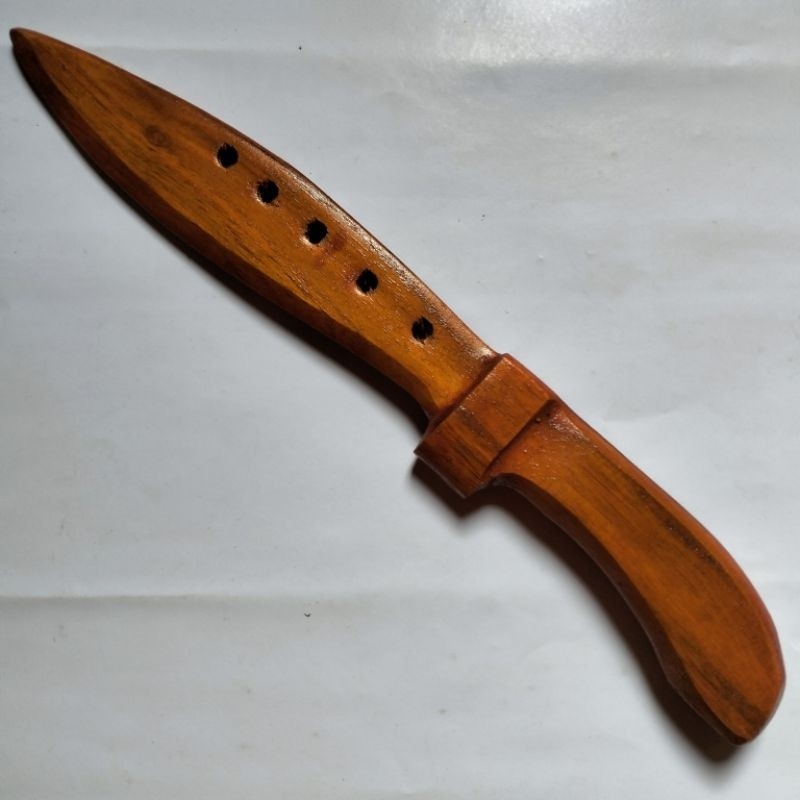Pisau Badik Kayu Alat Untuk Latihan Olahraga Silat Beladiri