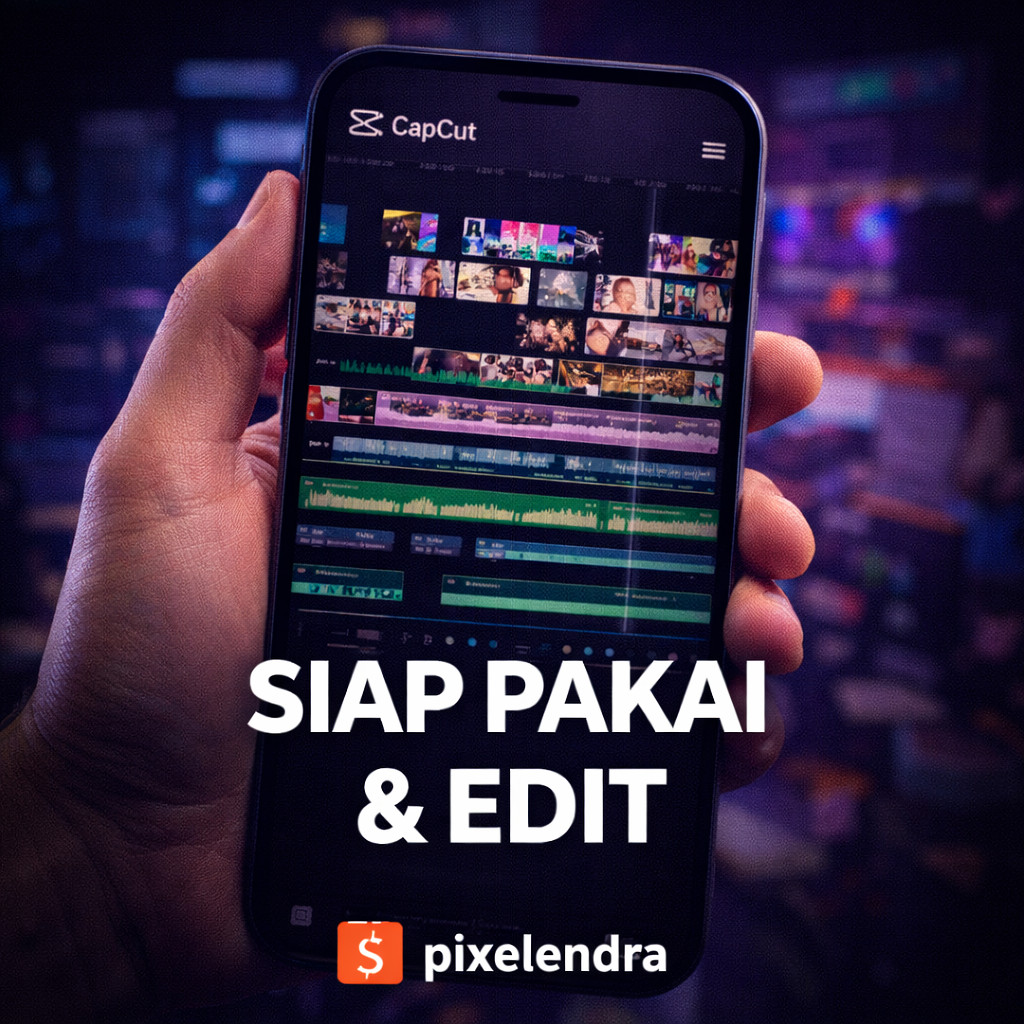 Paket Creator TikTok - Akses Template CapCut Viral (Trending)