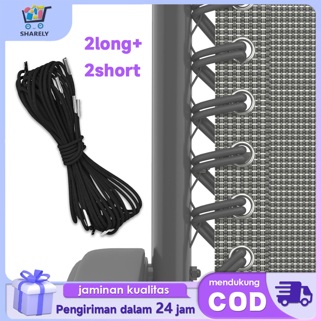 Tali Kursi Lipat 4pcs Tali Bungee Elastis Pengganti Untuk Kursi Zero Gravitasi Tali Kursi Santai