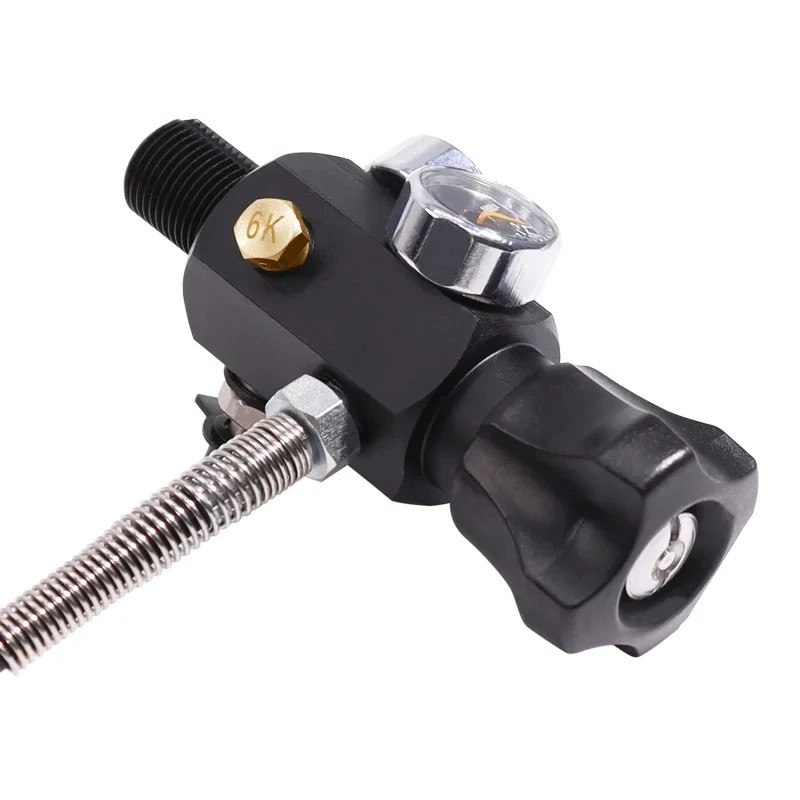 HPA Air Tank Charging Valve High Pressure Valves ving Tank Cylinder Valve Filling Station Thread 581