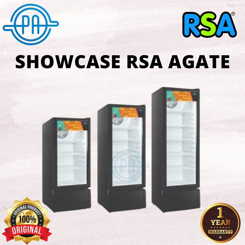 SHOWCASE RSA AGATE 200 / 240 / 300 AGATE300 RSA AGATE-240 SHOWCASE COOLER