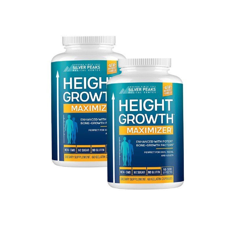 HEIGHT GROWTH MAXIMIZER ASLI 100% OBAT PENINGGI BADAN HERBAL SUPER GROW UP ASLI - HEIGTH GROWTH ORI