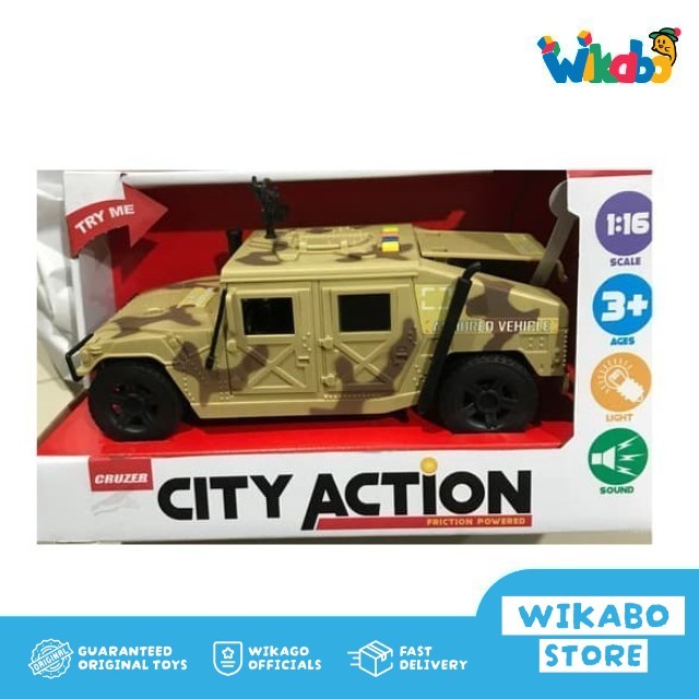 Cruzer City Action Armored Vehicle