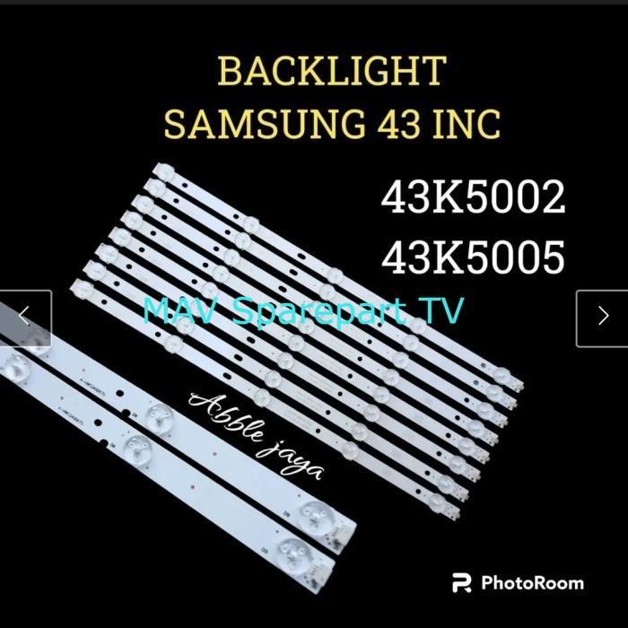 BL - LAMPU BACKLIGHT TV LED SAMSUNG 43 IN UA43K5005AK BL 5K 3V 43K5005