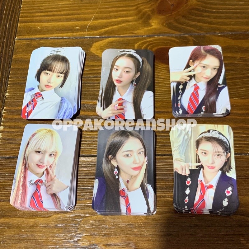 [READY ] IVE Official Photocard Music Korea Mukor Benefit Love Dive Liz Gaeul Leeseo Yujin Wonyoung 