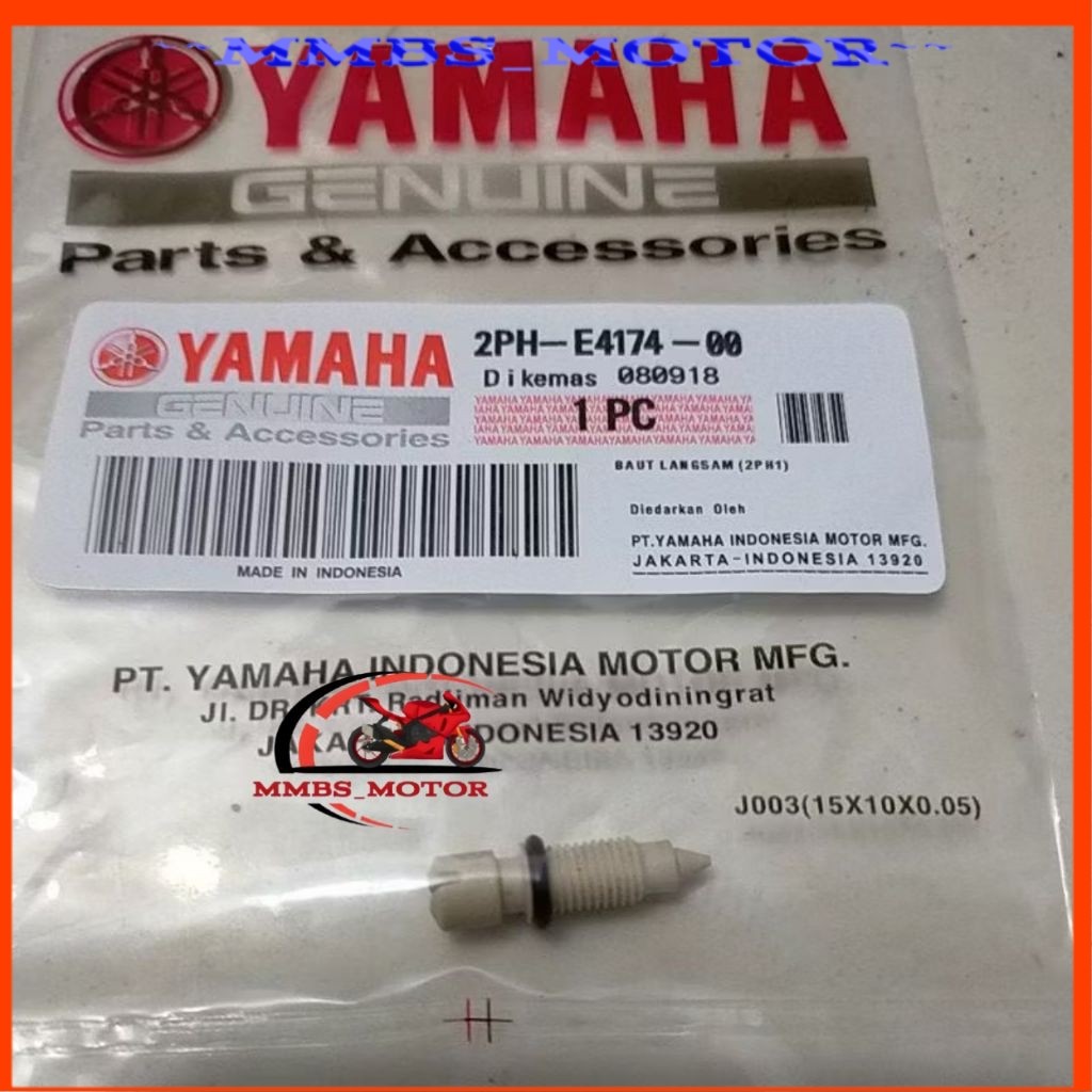 Baut Setelan Langsam Mio M3 2PH Baut Setelan Angin Langsam Mio M3