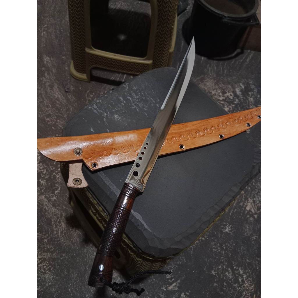 Pisau/Golok sembelih hewan kurban baja per jeepssepuh