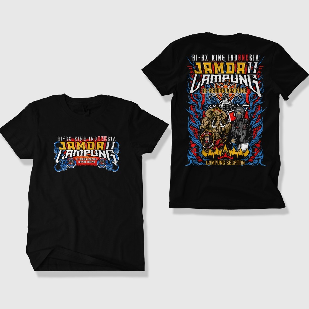 TSHIRT KAOS RX KING  JAMDA II LAMPUNG - KAOS JAMDA 2 YRKI PENGPROV LAMPUNG