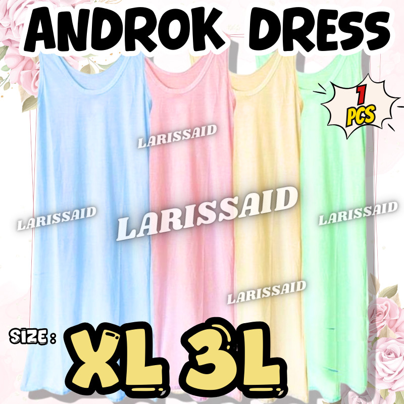 Androk Singlet Terusan Panjang Wanita