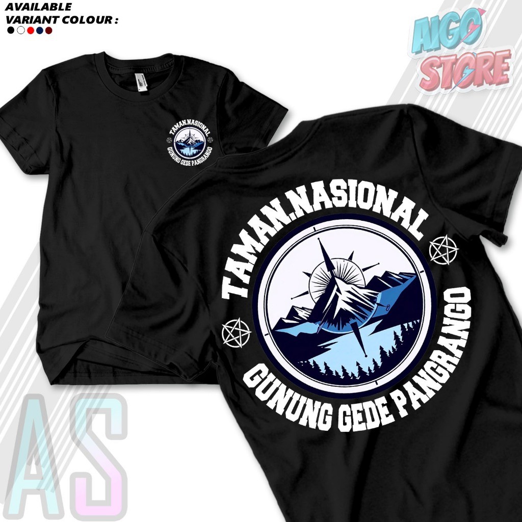 KAOS GUNUNG GEDE / KAOS GUNUNG PANGRANGO / BAJU GUNUNG GEDE PANGRANGO / KAOS OUTDOOR
