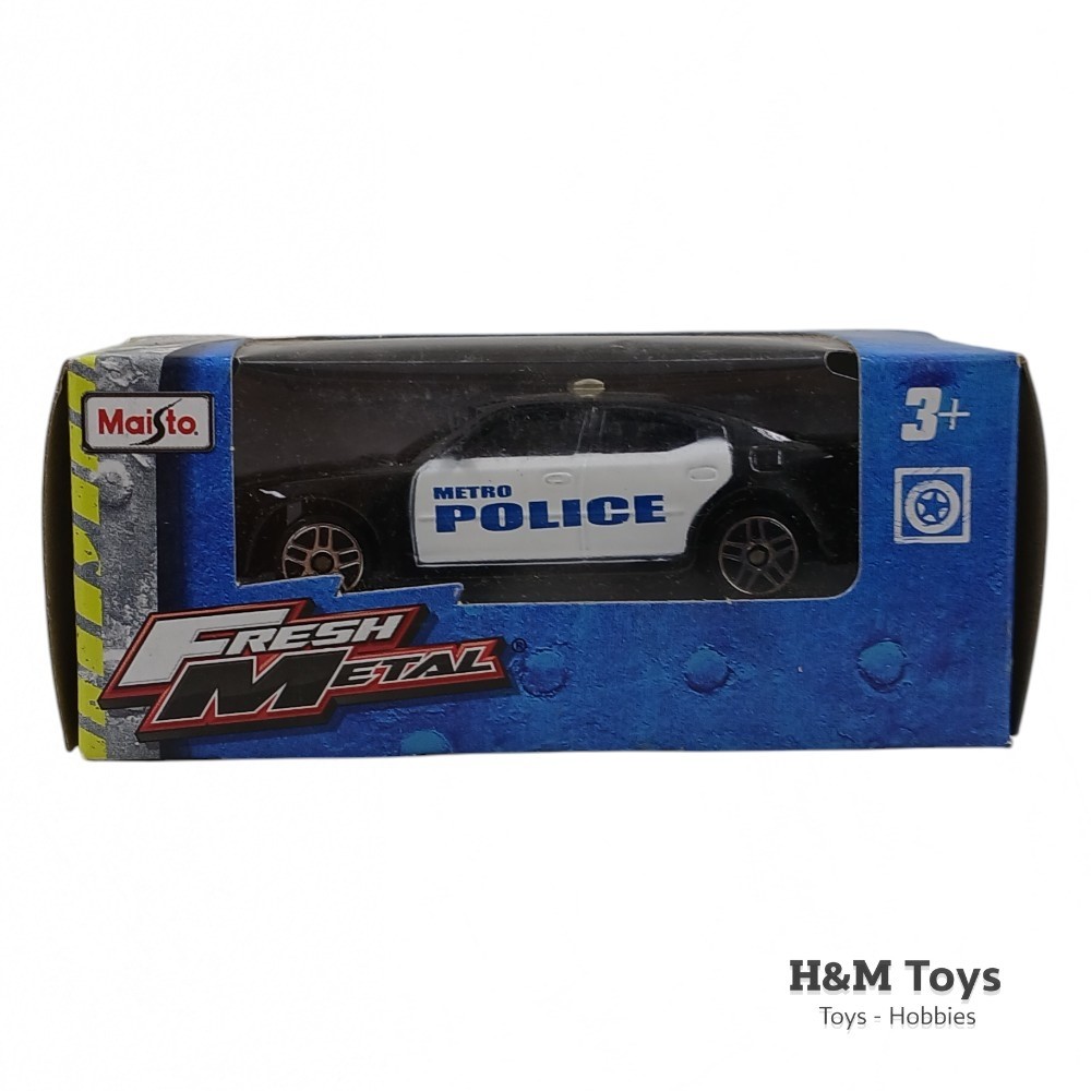 Maisto Fresh Metal Window Box -  2006 Dodge Charger Police