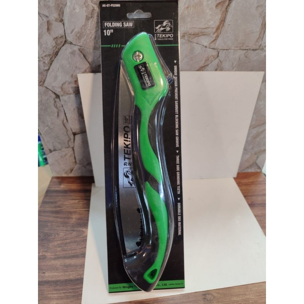 Tekipo Gergaji Dahan Lipat 10" / Gunting Dahan Model Lipat 10"