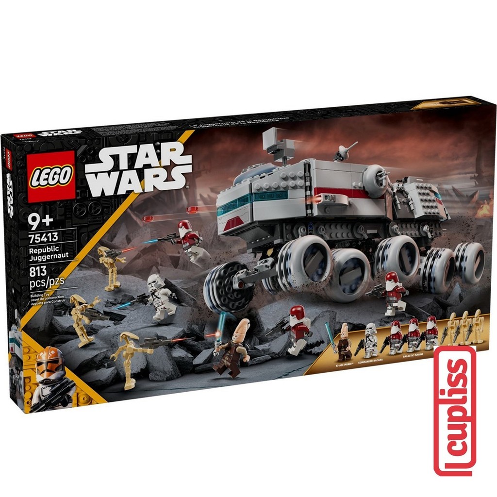 LEGO Original Star Wars 75413 Republic Juggernaut Cupliss KG