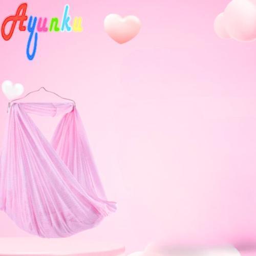 Kain Ayunan Bayi Dan Kelambu Anti nyamuk Ayunku Ayunan Bayi - Pink, 2 Meter