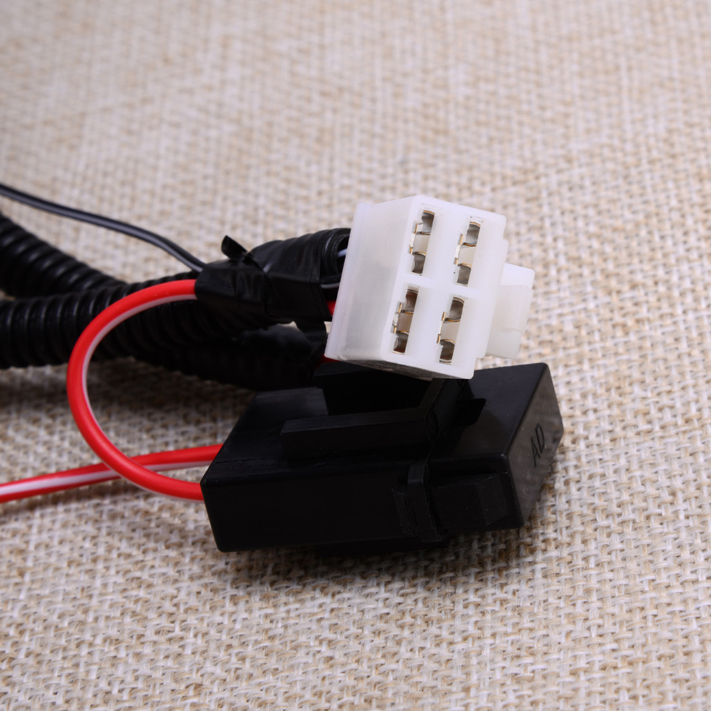 Fog Light Lamp Wiring Harness 12V 40A Relay Switch Socket Fit for Toyota Plug & Play H8 H11 880 881