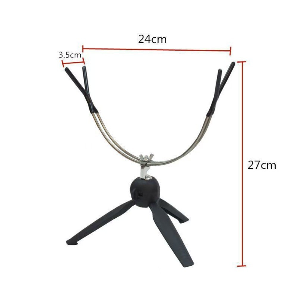 360° Adjustable Ice Fishing Rod Rack Folng Aluminum Material Fishing Rod Stand Multifunctional Ice P