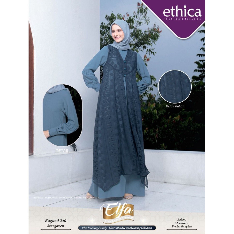 DRESS ONLY ETHICA ORIGINAL KAGUMI 240 STARGOZEN GAMIS DEWASA GAMIS TRENDY GAMIS KEREN FASHIONABLE GA
