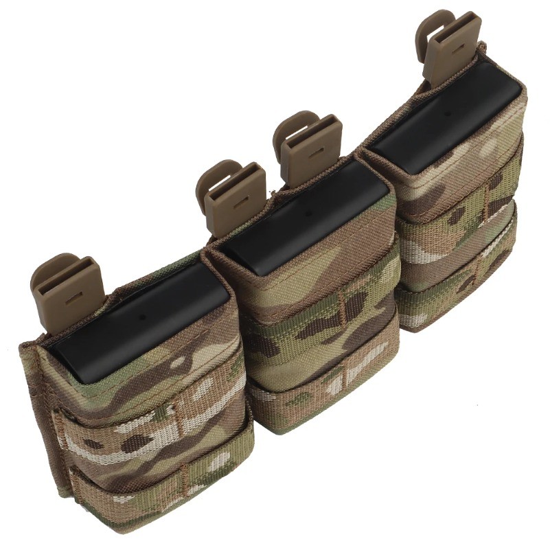 Triple 556 Function Pack, Tactical Vest Extended MOLLE Accessory Pack
