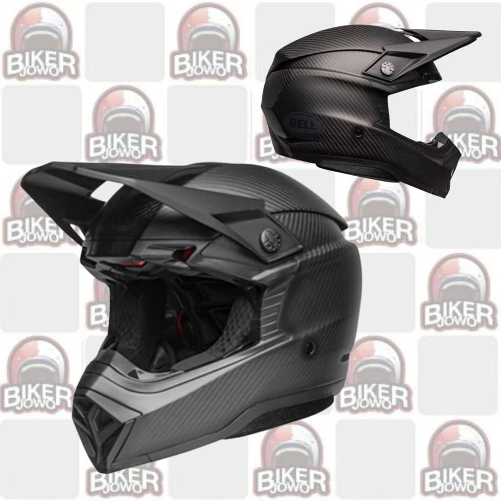 Bell Moto-10 Spherical Helm Cross Helm Retro Fullface Cross Classic Helmet