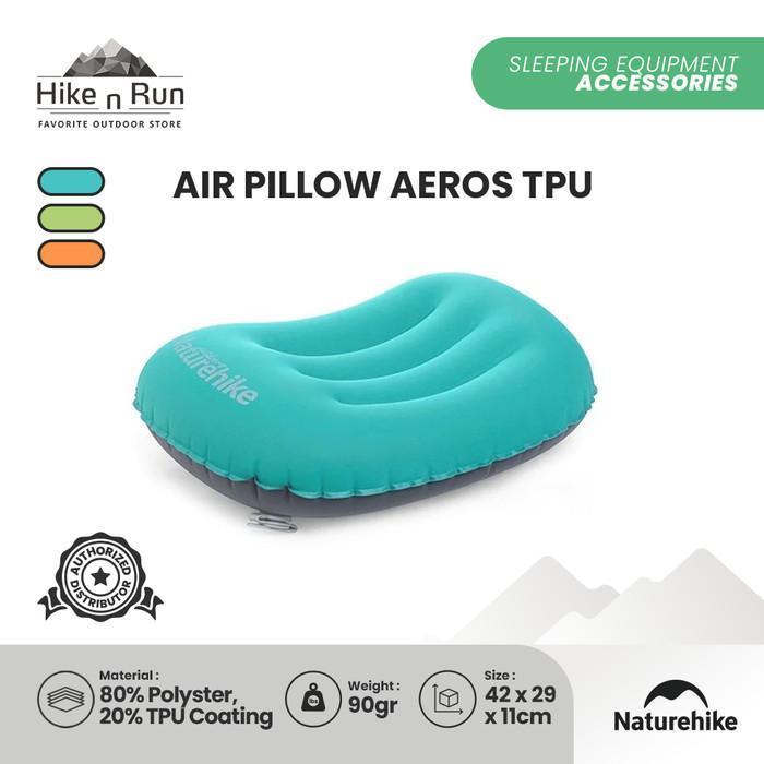 Bantal Angin Naturehike NH Pillow Aeros TPU NH17T013-Z - Blue